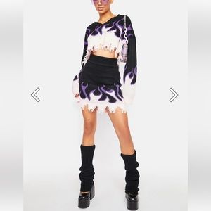 Baby Raise Me To Hell Skirt Set